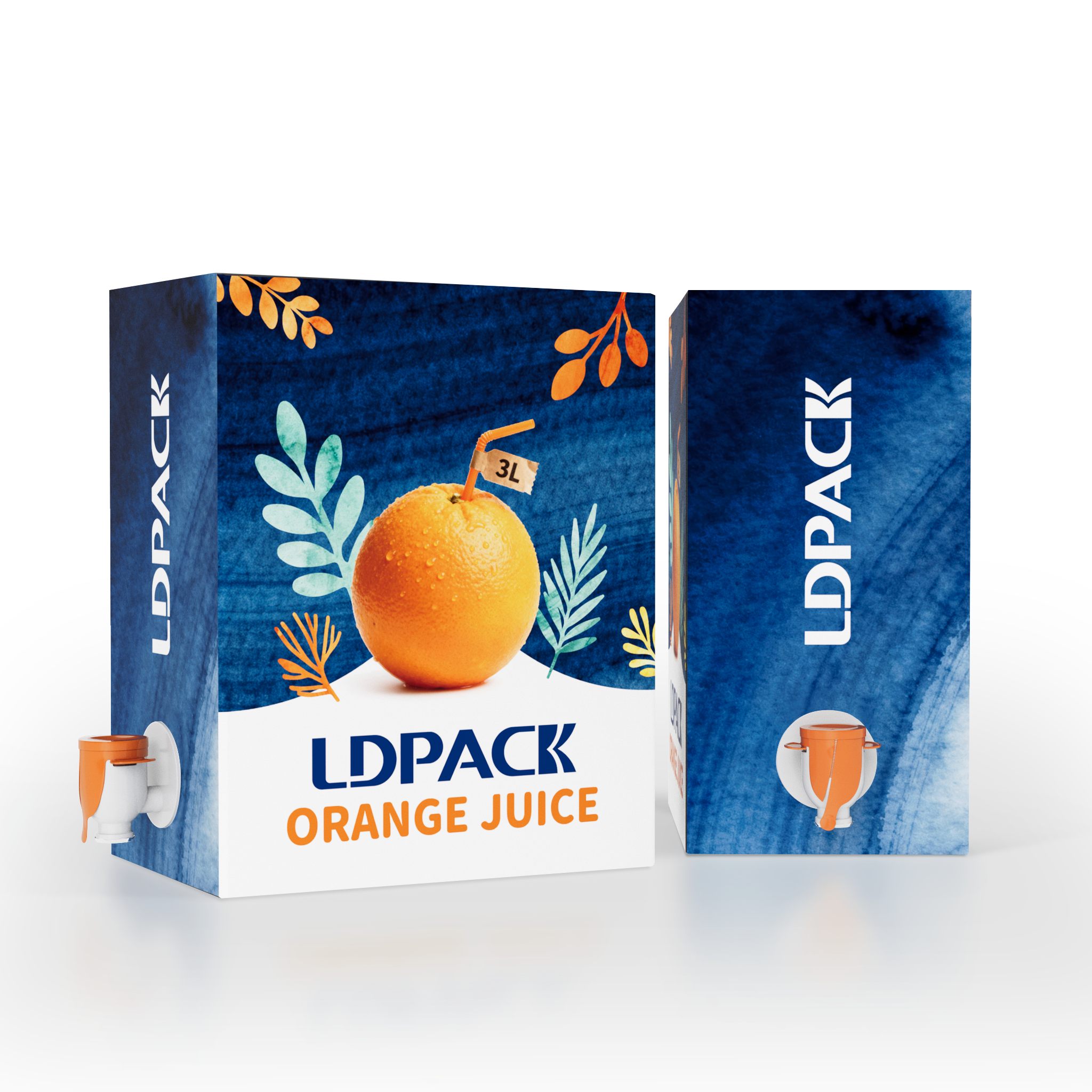 تغليف الكيس داخل الصندوق