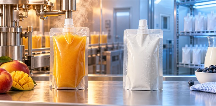 دعم المنتجات المعبأة ساخنة والمنتجات التي يتم حفظها في سلسلة التبريد